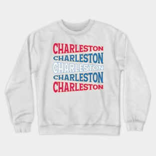 NATIONAL TEXT ART CHARLESTON Crewneck Sweatshirt